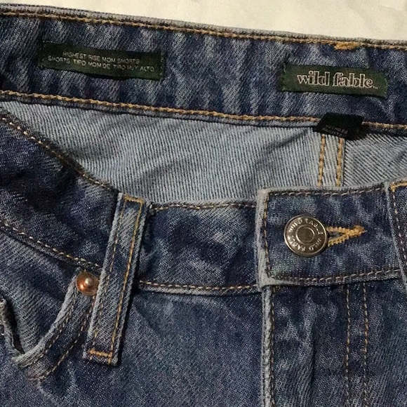 Wild Fable || NWT || “Happy” Pocket Highest Rise Mom Shorts - Picture 6 of 7